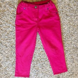 Pink pants, adjustable, Hanna Anderson. Stretchy
